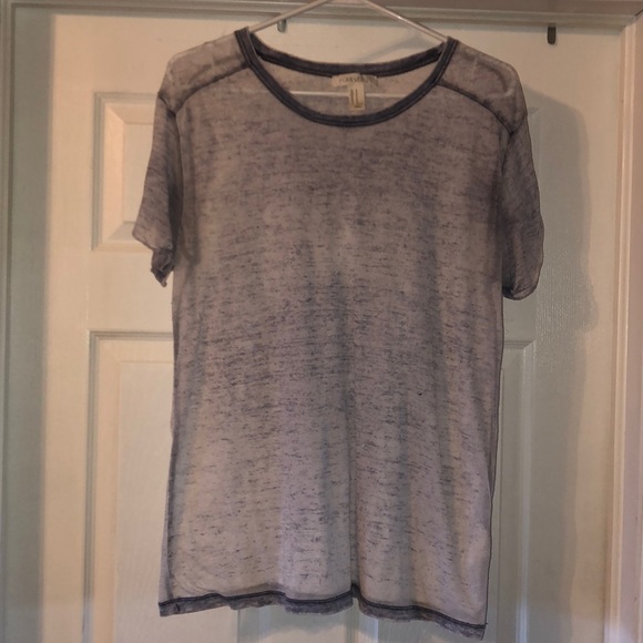 Sheer jean blue shir - Picture 1 of 3